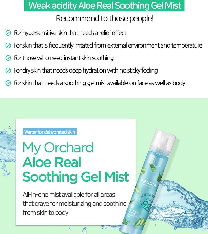 FRUDIA - My Orchard Real Soothing Gel Mist