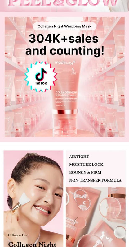 medicube - Collagen Night Wrapping Mask