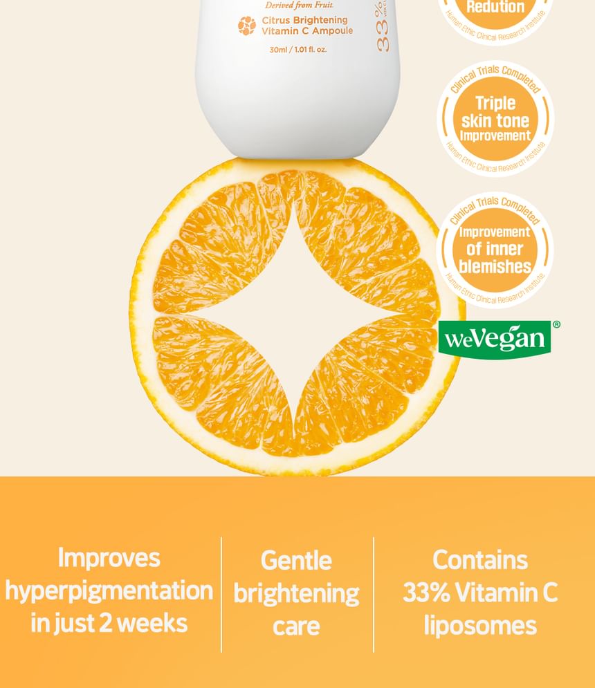 FRUDIA - Citrus Brightening Vitamin C Ampoule